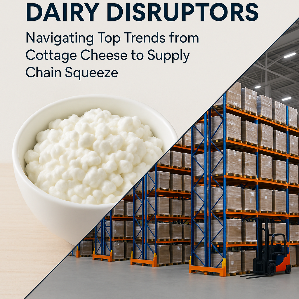 Dairy Department Disruptors: Navigating Top Trends, from Cottage Cheese to Supply Chain Squeeze